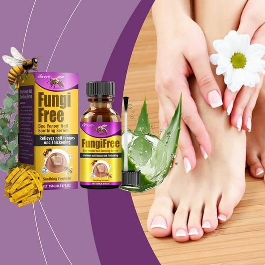 🔥Fungi Free Bee Venom Nail Repair Serum (Pack of 2)😍